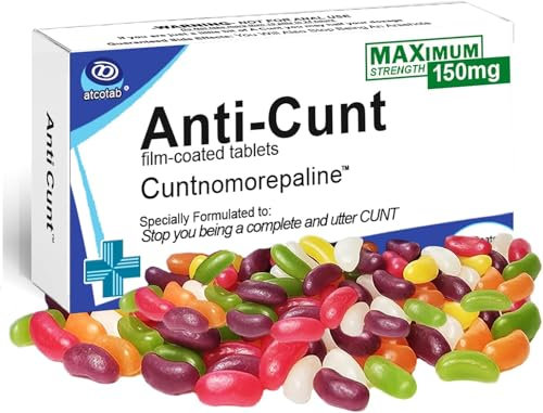 Joke Pill Box Prank - Prescription Pharmacy style includes delicious Jelly Beans, Great novelty for Birthdays, Valentines Day, Anniversary, Retirement or special occasions.