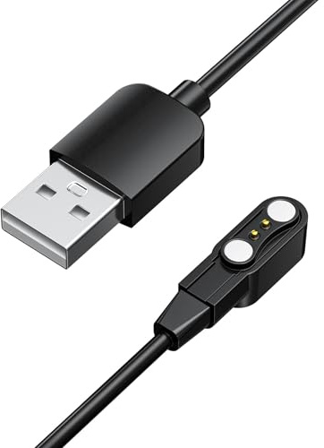 LIGE Magnetisches Ladekabel für Smartwatch DM1, DM2, DM3, DM4, DM5, DM6, EF1 PRO, EF3, EF5, EF6, EF7, EF9, EF13, EF16, EF17, FV6, FV10, FV11, SML3 PRO, SML6, ST19, TX2, TX7