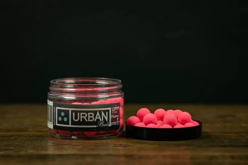 Urban Bait Nutcracker Fluro Pink Pop Ups Carp Fishing Nut 12mm 15mm Nut Baits (12mm)