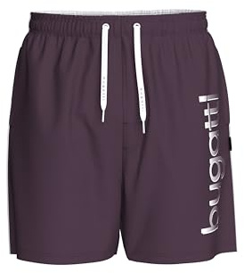 bugatti Herren Giovanni Men, Swim Shorts 428969, Plum, M