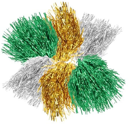 FOMIYES 6stücke Teiliges Lametta Perücken Für Glänzende Kostümperücken Gold Silber Und Grün Für Partys Cosplay Und Fotoboxen Leicht Und Komfortabel Sofortige Für Unvergessliche