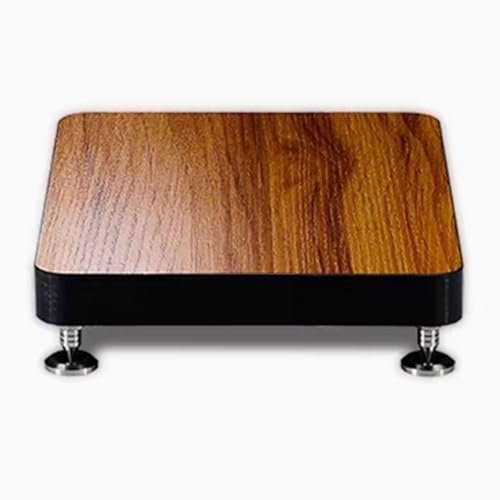 WJIANY Supports d'Enceintes, Stabilisateurs d'Enceintes Caissons de Basses Plateaux d'Enceintes Supports d'Isolation pour Maisons, Bureaux, Cinémas, Salles de Concert,B,23.5 * 29cm