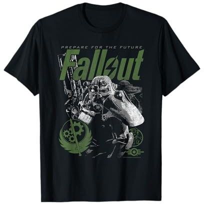 Fallout Video Game Brotherhood of Steel Armor T-Shirt