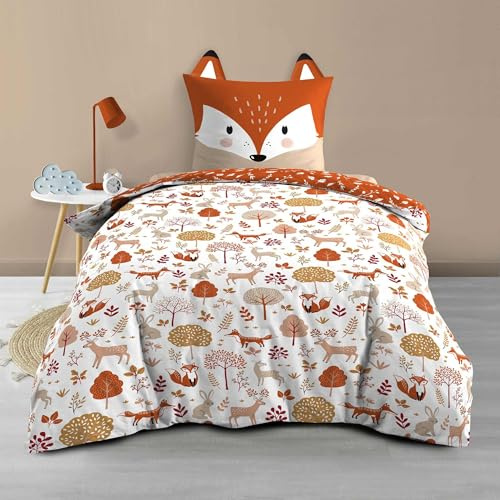 Douceur d'Intérieur, Wendebettwäsche, 2-teilig (140 x 200 cm) Roxy2, 100% Baumwolle