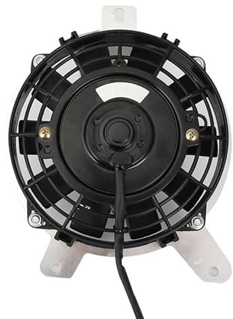 SWXYGMD Estilo de Motocicleta Motor de Ventilador de refrigeración de radiador for Yamaha Raptor 700 YFM700 YFM700R / YFM700R SE, Enfriador de Aceite de edición Especial, radiador de Agua eléctrico