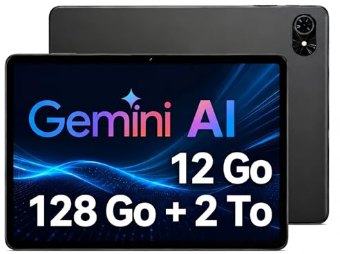 TABWEE 2026 Android Tablet 10 Pollici, 12GB RAM + 128GB ROM (TF 2TB) | Tablet Economico Adatti ad Anziani, Bambini e Studenti, Widevine L1, 6000mAh, WiFi 5G & BT 5.0