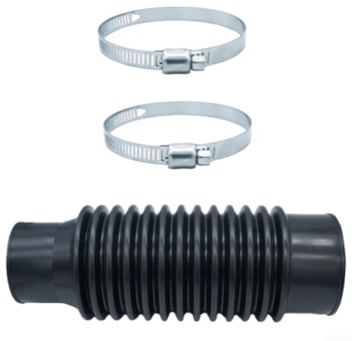 Flexible Blower Tube E164000080 Compatible with For Echo PB-580T PB-580H EB600RT, Heavy Duty Curved Nozzle Extension Pipe for Backpack For Leaf Blower, Garden Vacuum Hose(B)