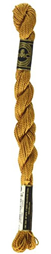 DMC 115 5-782 Pearl Cotton Thread, Dark Topaz, Size 5