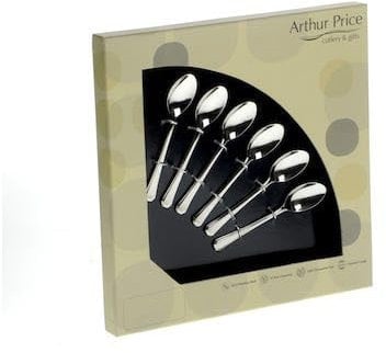 Arthur Price Classic Grecian Set of 6 Coffee Spoons