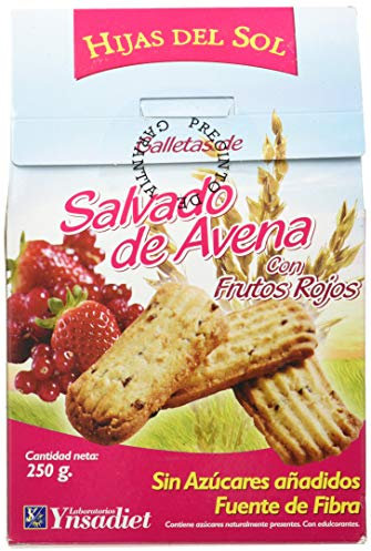 HIJAS DEL SOL GALLETA AVENA FRUTOS ROJOS 250 gr