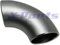 90° EDELSTAHL Bogen 3 76mm KURZ Rohr V2A Schweißbogen Downpipe Hosenrohr