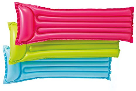Set of 2 Intex MAT Relax-a-mat Float Water Swim Green Pool Lake Raft Tube Flotation by Intex