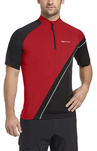 Gonso Herren Bike Shirt Dan, Fire, S, 19041