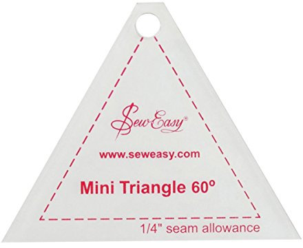 Sew Easy Mini 60° Triangel Quilten/Flickwerk Vorlage