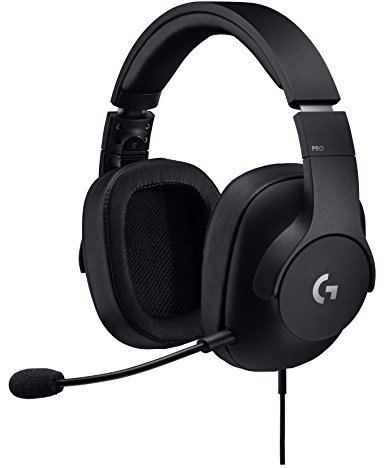 Logitech G Pro - Auriculares para Juegos con micrófono de Grado Profesional para PC, PC VR, Mac, Xbox One, Playstation 4, Nintendo Switch