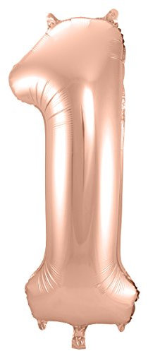 Folat 8714572631310 Folienballon, Rosegold, 1