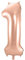 Folat 8714572631310 Folienballon, Rosegold, 1