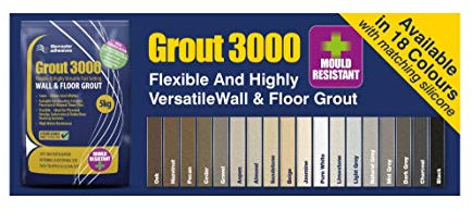 Tilemaster Adhesives Grout 3000 Natural Grey 5kg by Tilemaster Adhesives