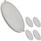 LED ATOMANT Packung mit 5 LED Einbaustrahler Downlight Rund Flach Einstellbarer Schnitt (50-180mm) 20W, Neutralweiß Farbe (4500K), 1800 Lumen, Driver einschließlich