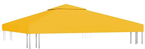 Pavillon-Dachplane mit Kaminabzug, Regenschutz für Garten und Terrasse