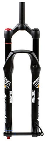 QHY 26 27.5 29 Pollici DH Forcella Ammortizzata Bici MTB Forcella Bicicletta Cannone 1-1/8 Shock d'Aria HL RL Perno Passante 15mm for Bici Freno Disco Corsa 100mm 1950G