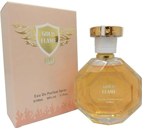 Modaleo Genuine Fragrance Range for Men's and Women's Unisex Eau De Toilette, Eau De Perfume fresh Spray after Shave Quality Products in very outstanding price. (GOLD-FLAME Womens Eau PERFUME 100ml)