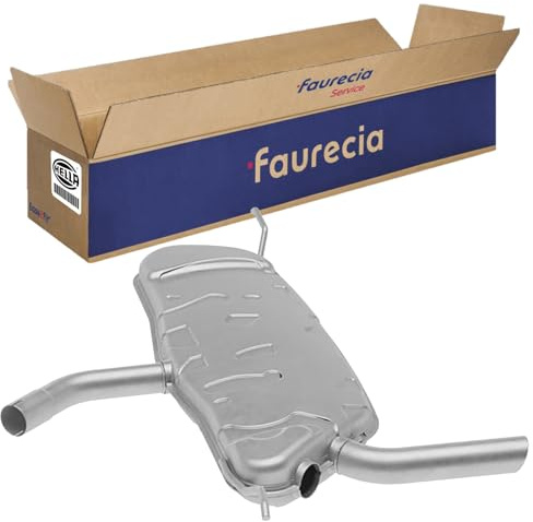 HELLA 8LD 366 035-461 Endschalldämpfer - Easy2Fit® Kit - hinten | Kompatibel mit: SEAT ALTEA, LEON