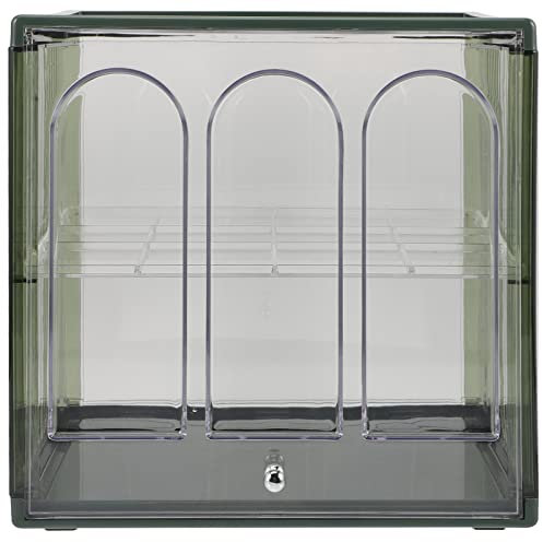 Cabilock Scatola Ripiano Trasparente Porta Tazze Organizzatore Di Tazze Vetrina Per Oggetti Da Collezione Vetrine Per Oggetti Da Collezione Monouso Di Grandi Dimensioni Acrilico Scolapiatti