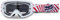 Fox Racing - Crossbrille Main Goat - Verspiegelte Sichtscheibe,Blau,OS