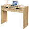 Avilia Console 2 tiroirs en chêne Naturel - Style élégant et Fonctionnel dans Un Seul Meuble pour la Maison ou Le Bureau