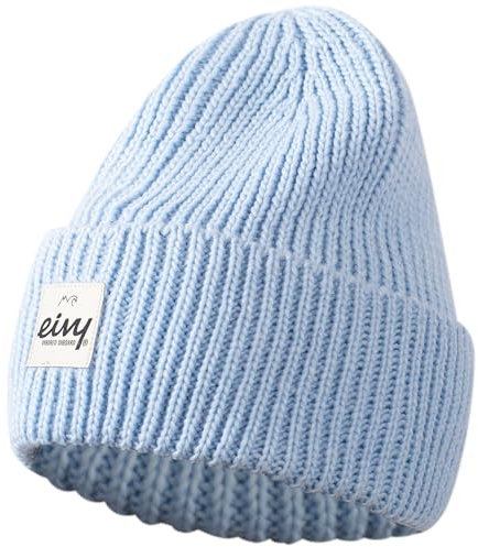 Eivy Damen Easter Rib Wool Beanie-Mütze, Faded Fog, One Size