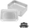 Aluminum Drip Pans for Ninja OG701 OG751 OG700 Series 7 in 1 woodfire Grill, Weber Spirit, Genesis Series, Weber Q Accessories Drip Pans, Weber Spirit E-210 Genesis II E-310 Grease Tray Liner, 20-Pack