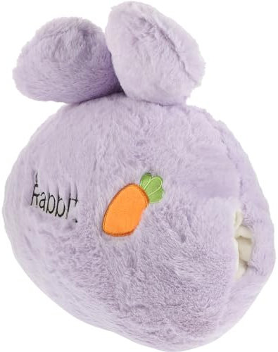 TOYANDONA Kaninchenpuppe Handwärmer Plüschkissen Kinder Mädchen Sofadekoration Winter Wärmekissen Wohnzimmer Dekokissen
