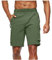 Kurze Hosen Herren Regular Fit Activewear-Shorts Für Herren Kompressionshose Herren Leinen Shorts Herren Kurz Herren Shorts Sommer Y2k Mtb Hose Herren Kurz Leinen Shorts Herren Sommer（1-Green，L）