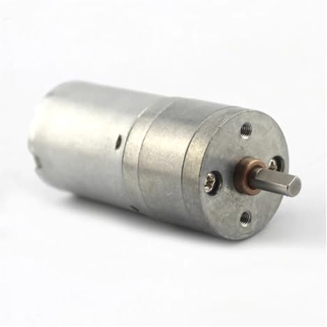 370 DC gear electronic starter, intelligent robot trolley electronic starter 6V 133RPM 25GB electronic starter, high torque central shaft output Reduction ratio 1:45 BIANMTSW