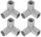 Pièces De Parc Pour Bébé Joints À 3 Voies 4 Pièces Accessoires Pour Bébé Connecteurs De Remplacement Raccord Coudé D'angle À 3 Voies Pour Tente De Cadre De