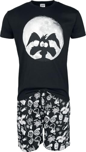 LOONEY TUNES Coyote Moonlight Männer Schlafanzug Multicolor
