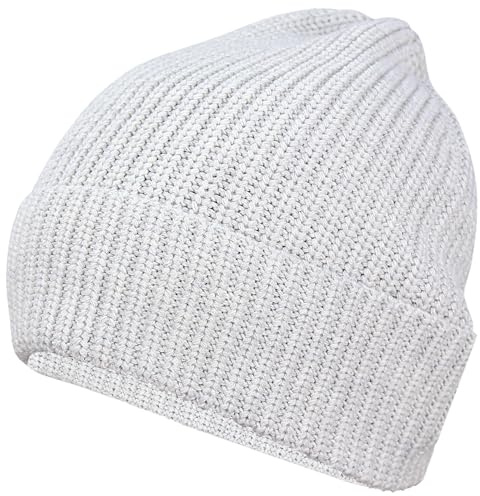 TupTam Kinder Unisex-Strickmütze Bio-Baumwolle | Warme Unisex-Strickmütze aus weicher Bio-Baumwolle für Kinder, angenehm zu tragen und ideal für Herbst und Winter