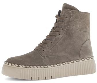 Gabor Damen Plateaustiefeletten, Frauen Stiefeletten,Fashion,metallic,Effekt,Easy-Walking,elegant,einlege-Sohle,geschlossen,Mohair,39 EU / 6 UK
