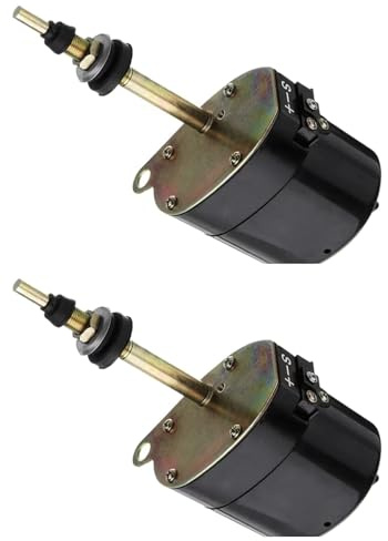 EKEGUY Wischermotoren 2X Auto Frontscheibe Scheibenwischermotor Für Land Für Rover Serie 1 & 2 RTC3866 519900 Auto Wischermotor