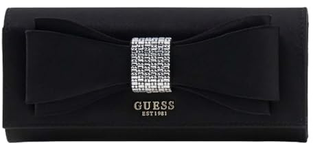 GUESS Schultertasche Abendtasche Elsie Mini Clutch Black schwarz