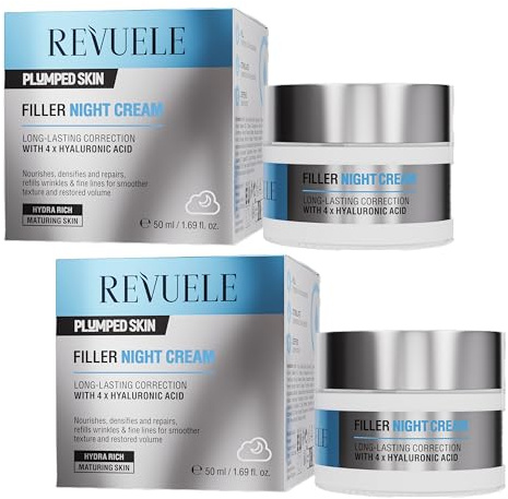 2x Nachtcreme Filler Revuele 2x 50 ml