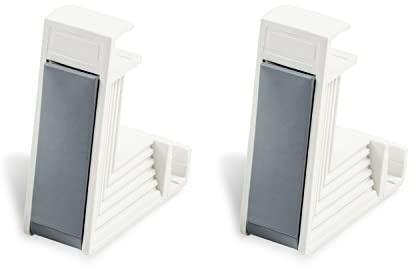 Aristo AR7088 Schrägsteller für Zeichenplatte, 1 Paar, Grau | Originales Aristo Zubehör – Zeichenbrett-Füße zum Neigen – Kunststoff mit rutschfester Gummiauflage