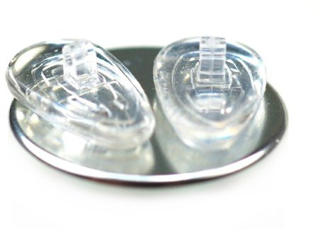 6 Pairs 15 mm Tear Drop Screw in Nose Pads