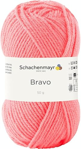 Schachenmayr Bravo 9801211-08342 lachs Handstrickgarn, Häkelgarn