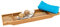 Relaxdays Badewannenablage Bambus H x B x T: ca. 5,5 x 70 x 16,5 cm Wannenbrücke mit 3 praktischen Fächern zur Ablage von Seife, Creme als dekorativer Badewannenaufsatz aus hochwertigem Holz, natur