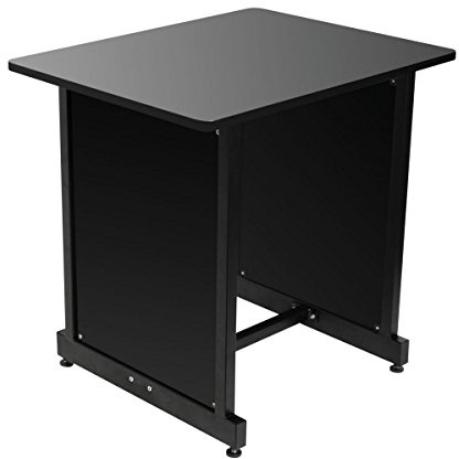 On-Stage WS7500 Series Workstation Rack Cabinet, Black