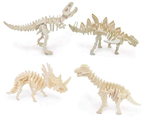 Quay Dinosaurier Set 1 - Holzbausatz FSC