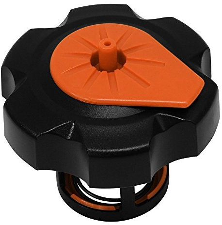 TUFF JUG Bouchon Essence Noir/Orange particulièrement pour bidon