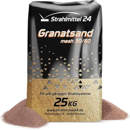 Samore 25 KG Granatsand 30/60 Mesh Strahlmittel